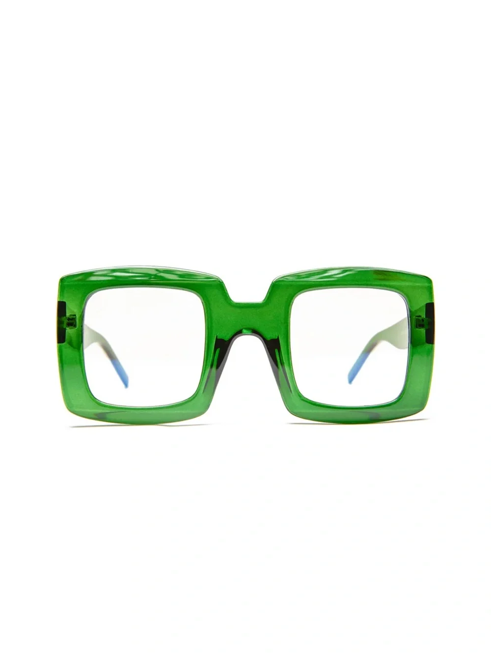 Green Retro Square Shaped Frame
